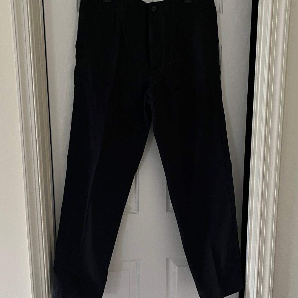Calvin Klein Black Utility Chino Pants